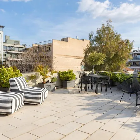 Fantastic With Shared Rooftop Deck Apartment Athens
